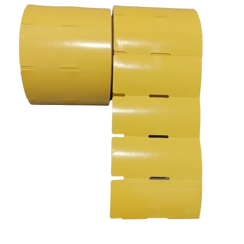 ETIQUETA GÔNDOLA 70X30 Cartão Amarela Lisa 